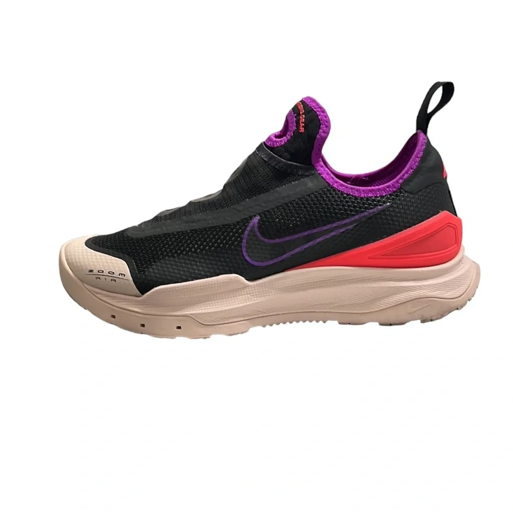 Nike ACG Zoom Air AO Black & Laser Crimson Sneakers Size 6